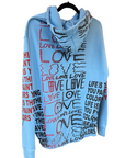 Snow Milk Hoodies: Love, Love Love (XL)