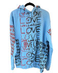 Snow Milk Hoodies: Love, Love Love (XL)