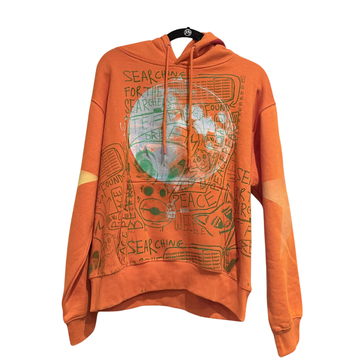 Snow Milk Hoodies: Searching For The Searchers Orange (M)