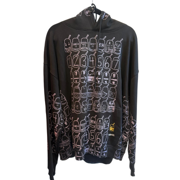 Snow Milk Hoodies: Snow Milk Black (3XL)