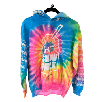 Snow Milk Hoodies: Tie Dye (L)
