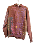 Snow Milk Hoodies: Life Is The Paiting Brown (L)