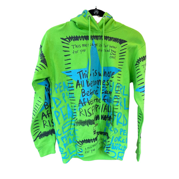 Snow Milk Hoodies: This Message Is For Later (XS)