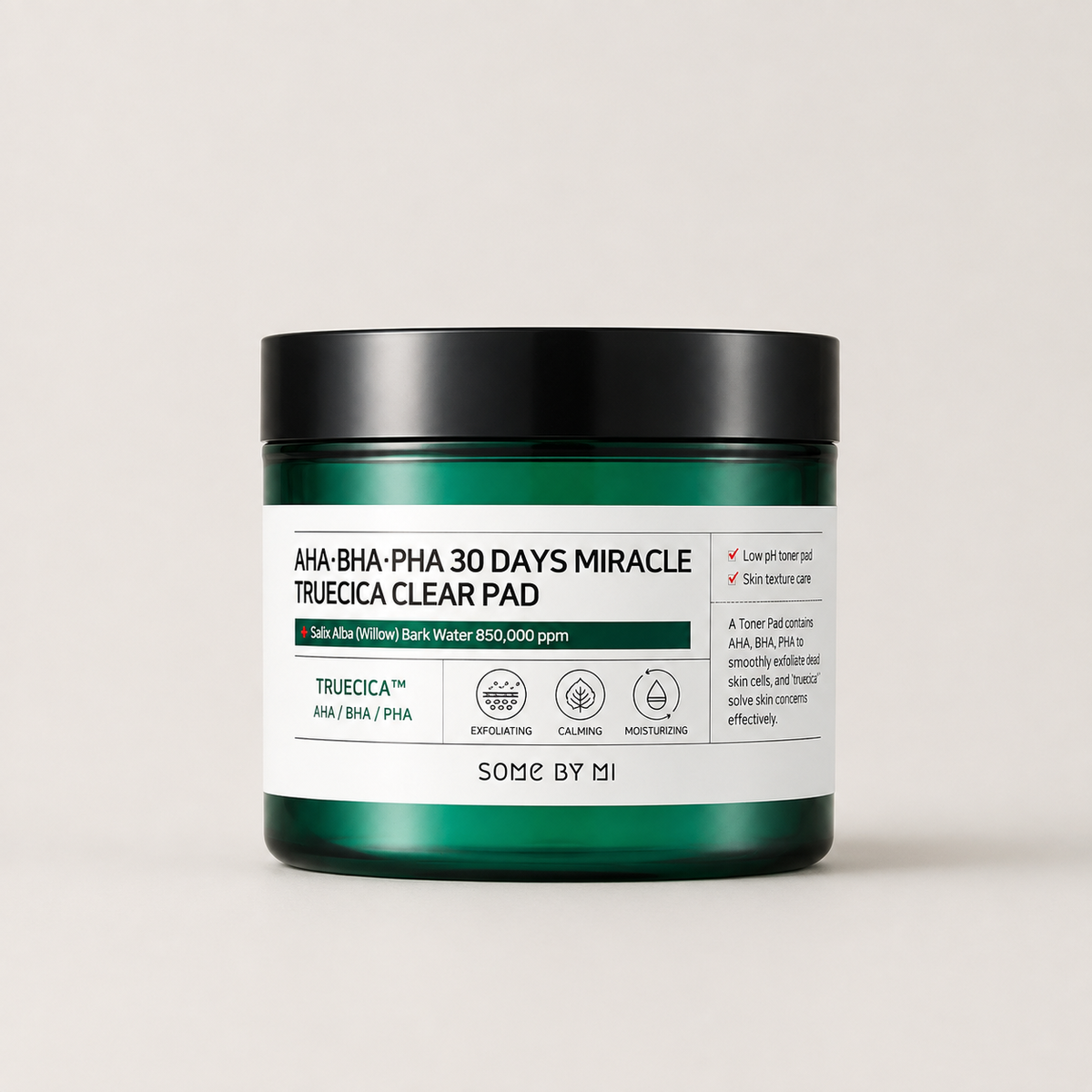 AHA BHA PHA 30 days Miracle Truecica Clear Pad