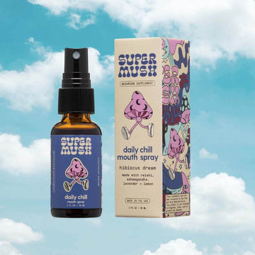 SuperMush: Daily Chill Mouth Spray - Hibiscus Dream