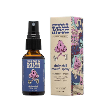 SuperMush: Daily Chill Mouth Spray - Hibiscus Dream