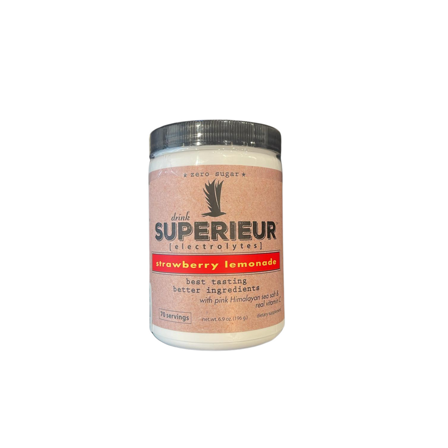 Superieur Electrolytes: Strawberry Lemonade