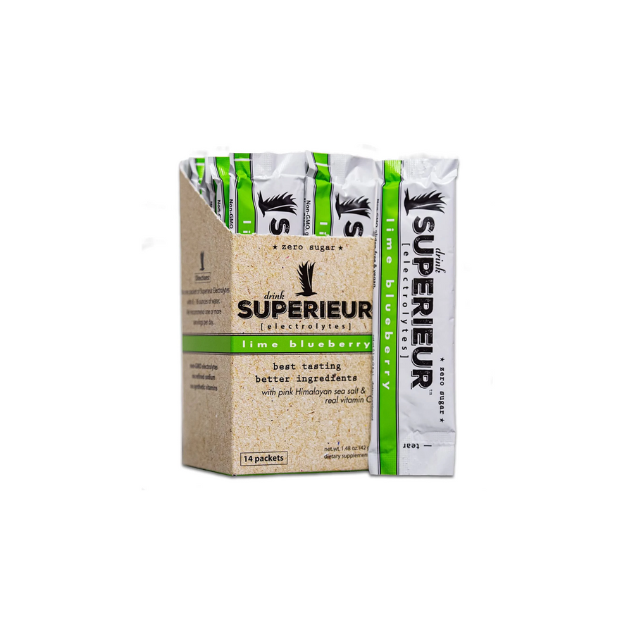 Superieur Electrolytes: Lime Blueberry