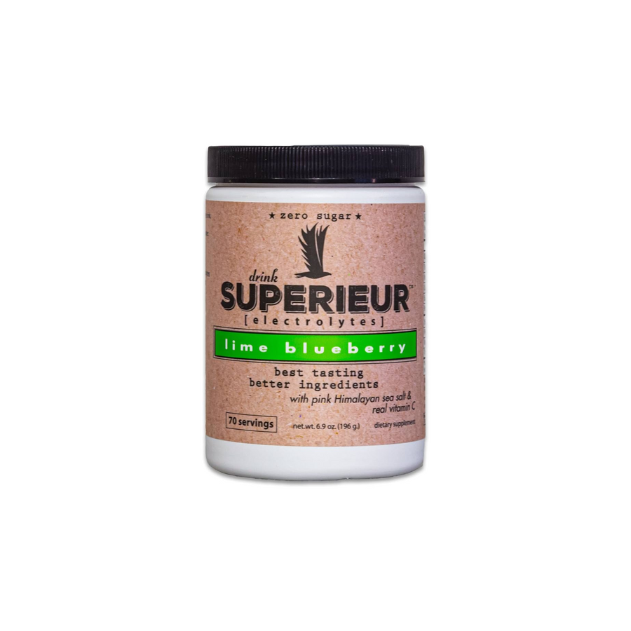 Superieur Electrolytes: Lime Blueberry