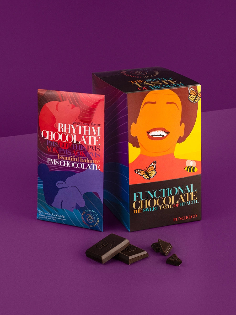 The Functional Chocolate Company: Rhythm Chocolate - Pms Formula - Ginger Snap
