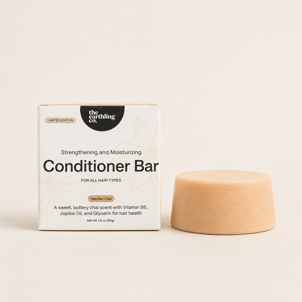 The Earthling: Conditioner Bar for Moisture - Vanilla Chai