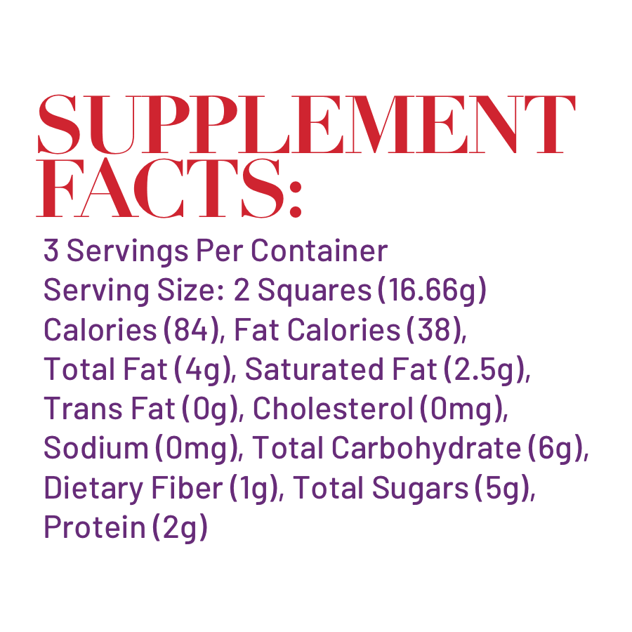 The Functional Chocolate Company: Painfree Chocolate - Aches/Pains Formula - Classic Chai