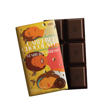The Functional Chocolate Company: Carefree Chocolate - Stress & Anxiety Formula - Mellow Mint