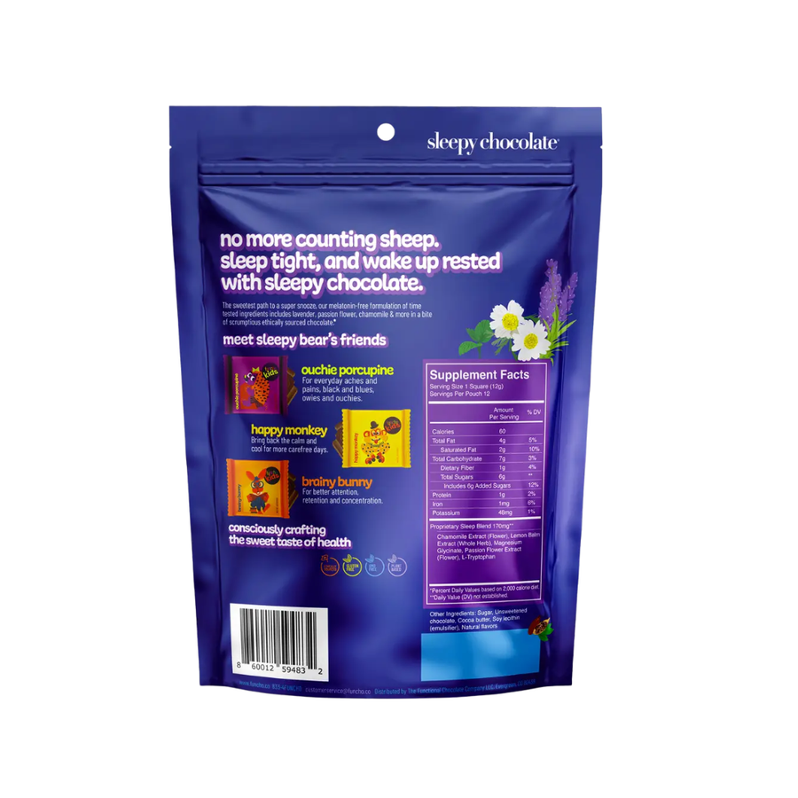 The Functional Chocolate Company: Funcho Kids - Sleepy Chocolate