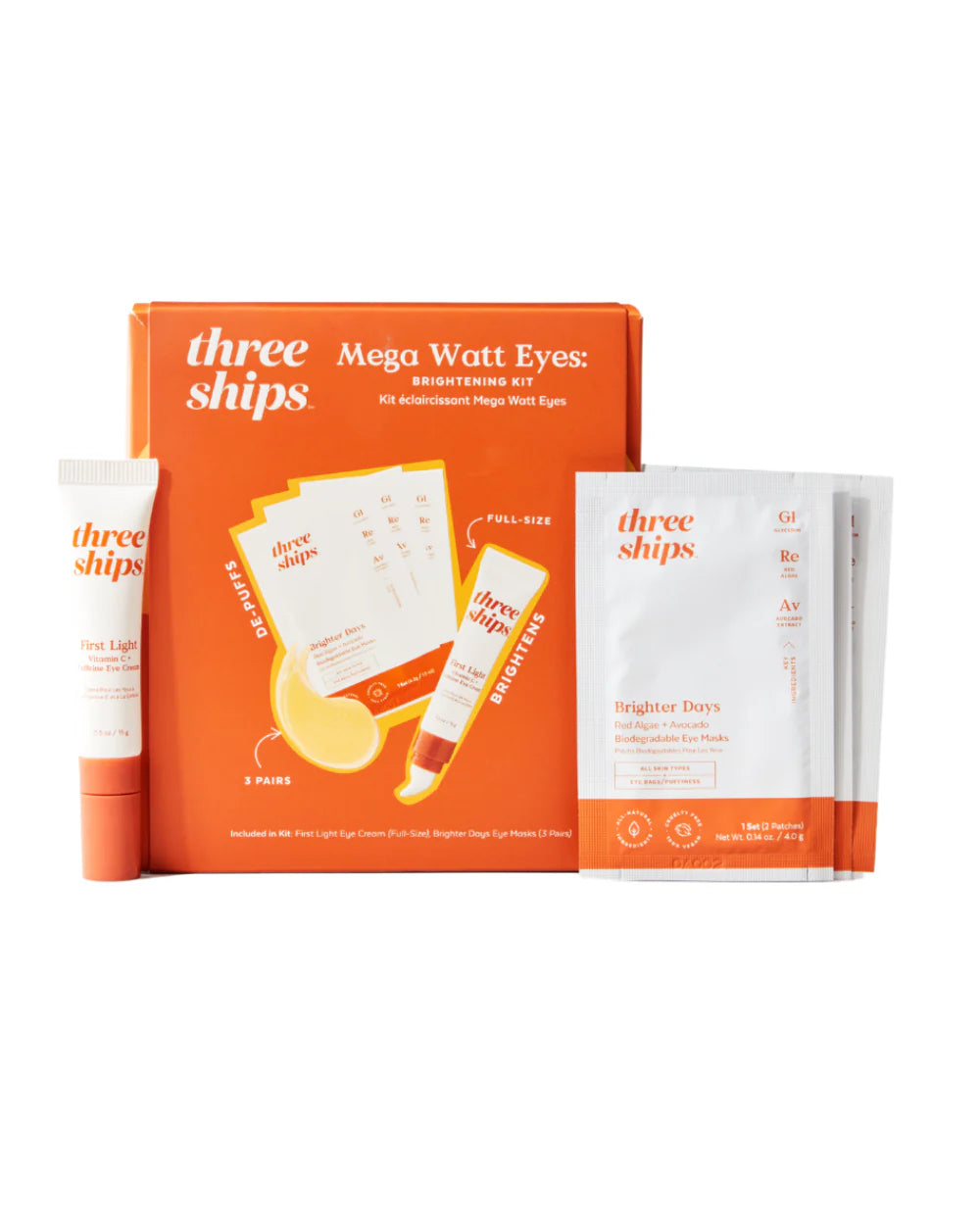 Three Ships: Mega Watt Eyes Brightening Kit