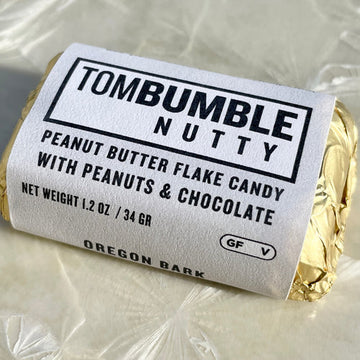 Tom Bumble: Nutty Candy Bar Peanut Butter Flake & Chocolate