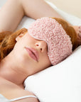 Tonic - Boucle Eye Mask in Rose Quartz