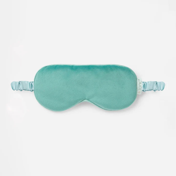 Tonic: Luxe Velvet Eye Mask Seafoam