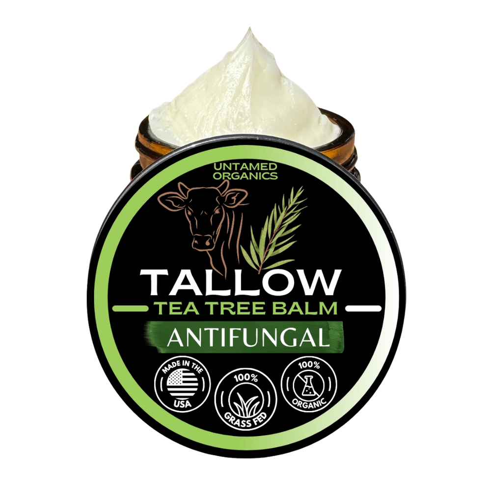 Untamed Organics: Antifungal Tea Tree Tallow Skin Balm