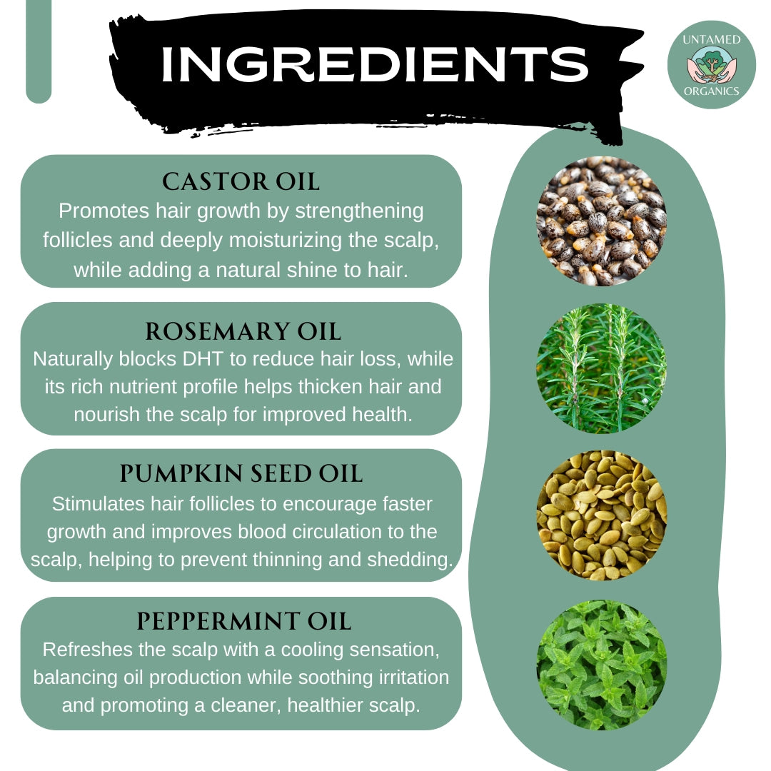 Hair Growth Serum Oil for Scalp Health