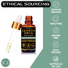 Untamed Organics: Organic Hair Growth Oil | 2 Fl. oz. Glass Dropper