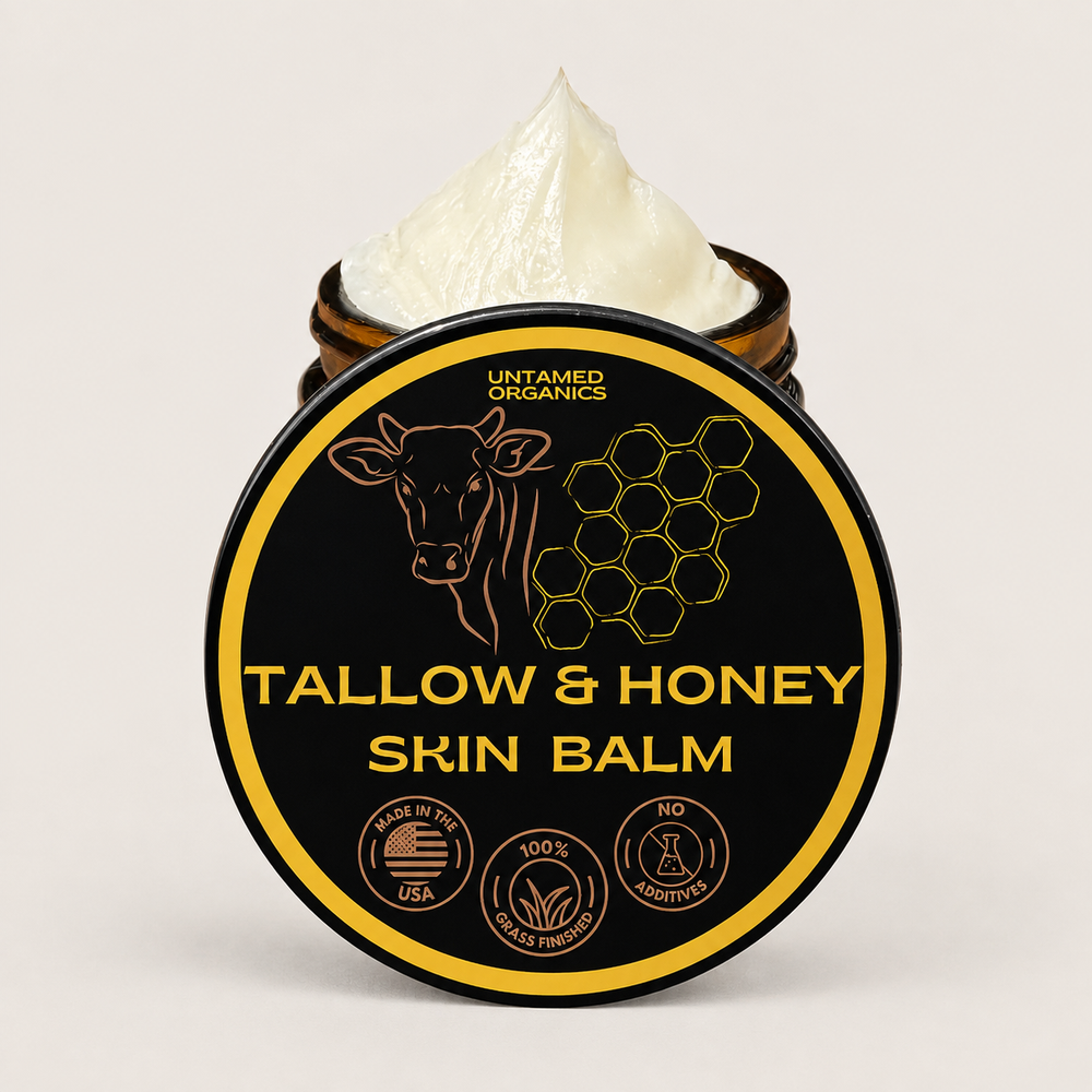 Untamed Organics Tallow & Honey Balm: Ancestral Skin Healing