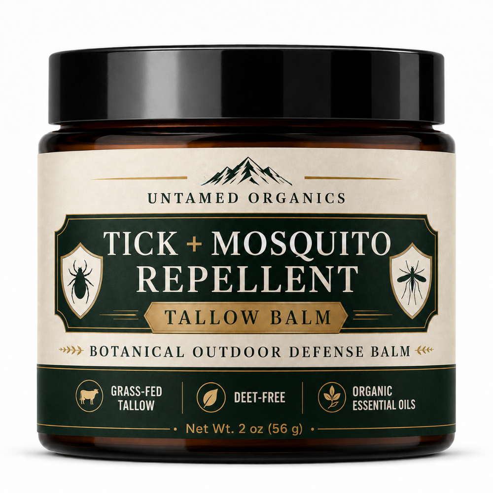 Untamed Organics: Tick & Mosquito Repellent Balm