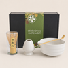 Urban Tokyo: 4 Piece Ceremonial Matcha Bowl Whisk Stand and Scoop Set