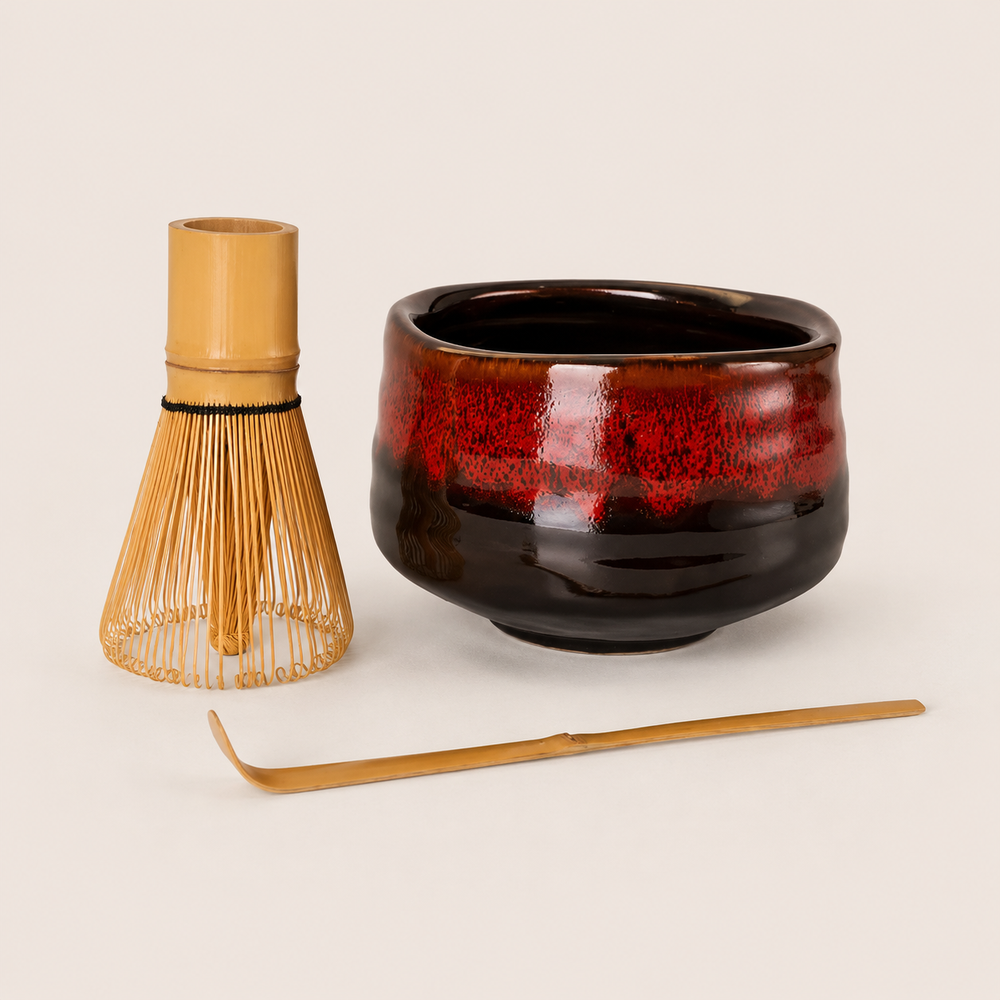 Urban Tokyo: Matcha Bowl Set with Whisk and Tea Spoon 21oz
