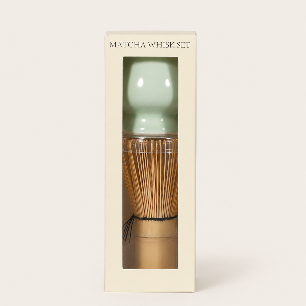 Urban Tokyo: Matcha Whisk Light Green Stand, Chasen and Scoop Set