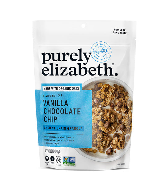 Purely Elizabeth: Vanilla Chocolate Chip Ancient Grain Granola