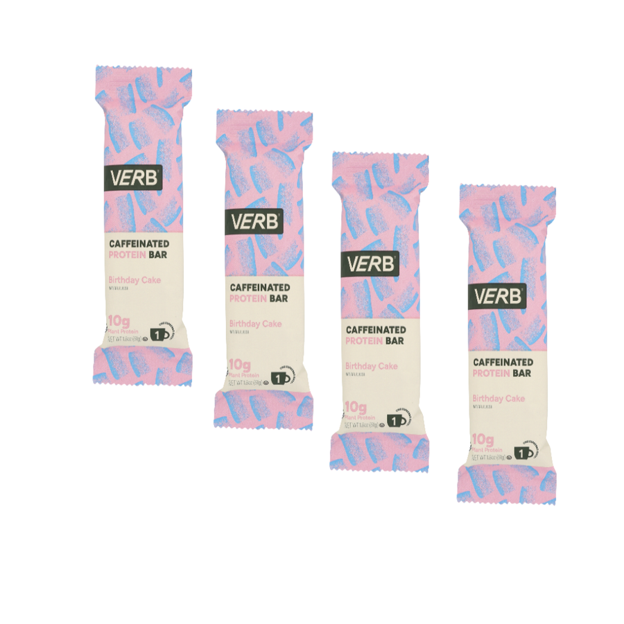 Verb Caffeinated Protein Bar - 4 packs
