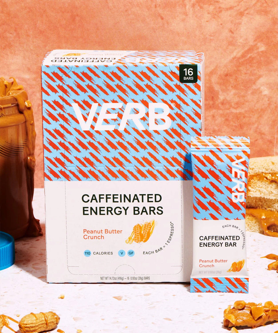 Verb: Peanut Butter Crunch Caffeinated Energy Bars