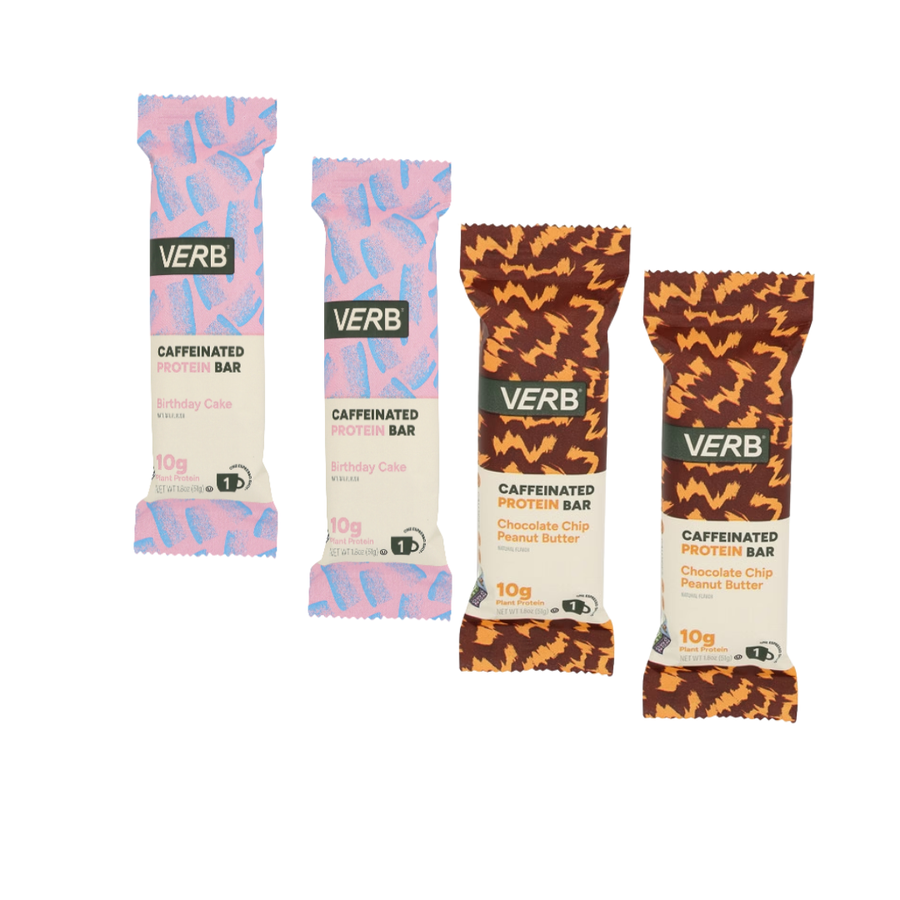 Verb Caffeinated Protein Bar - 4 packs