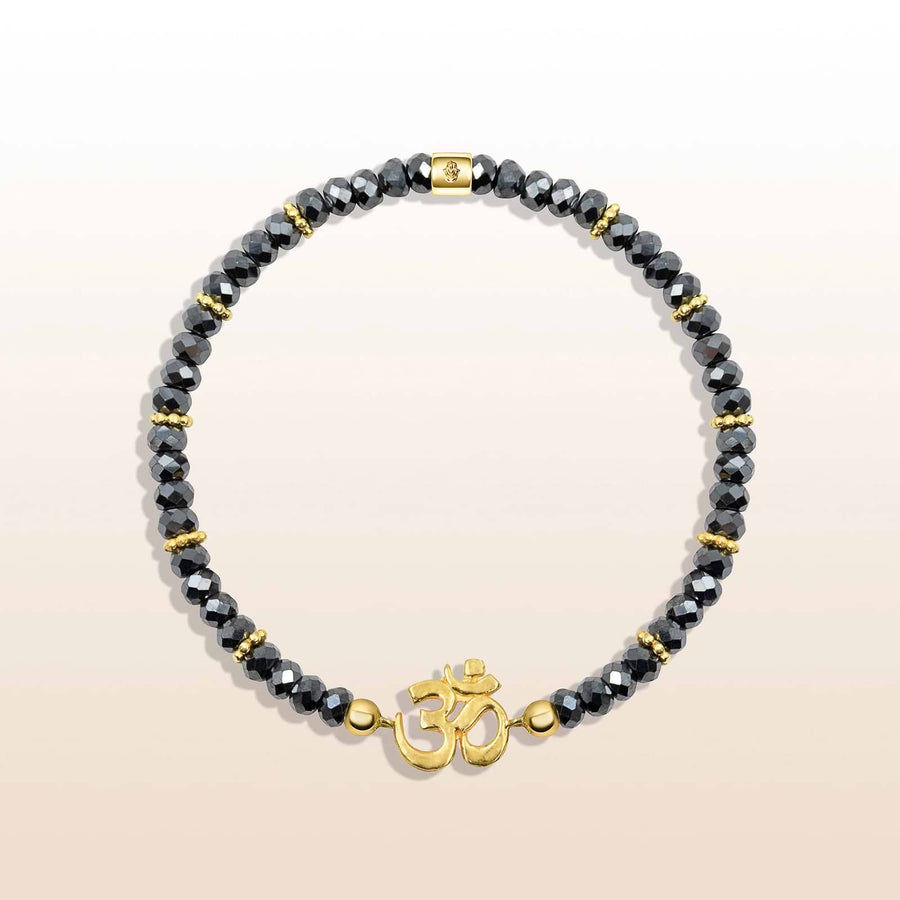 Karma & Luck - Peace and Tranquility OM Charm Bracelet