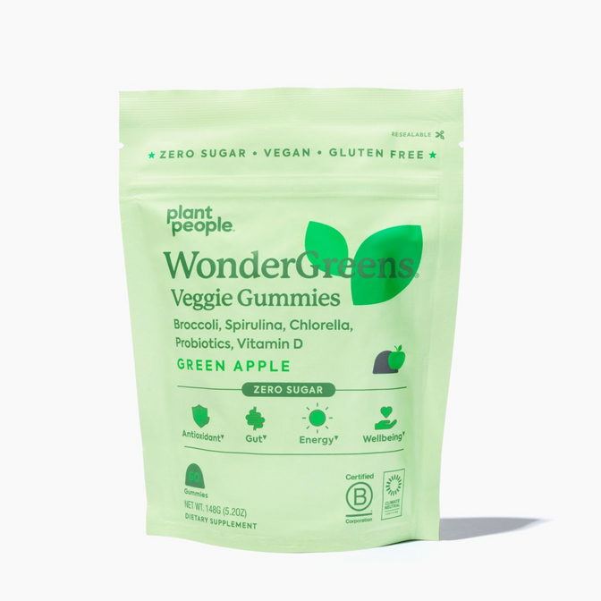 Plant People WonderGreens Veggie Gummies