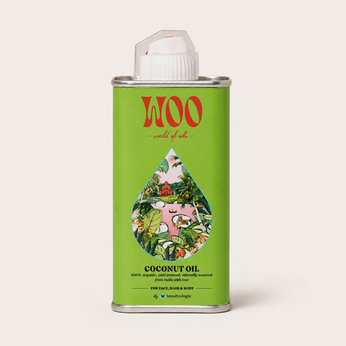 Organic Coconut Oil for Face, Hair & Skin