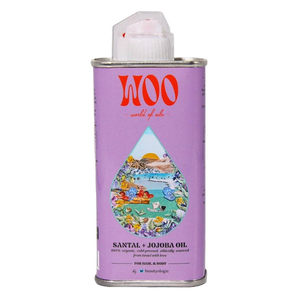 WOO World of Oils: Santal + Jojoba Oil, 100% Organic