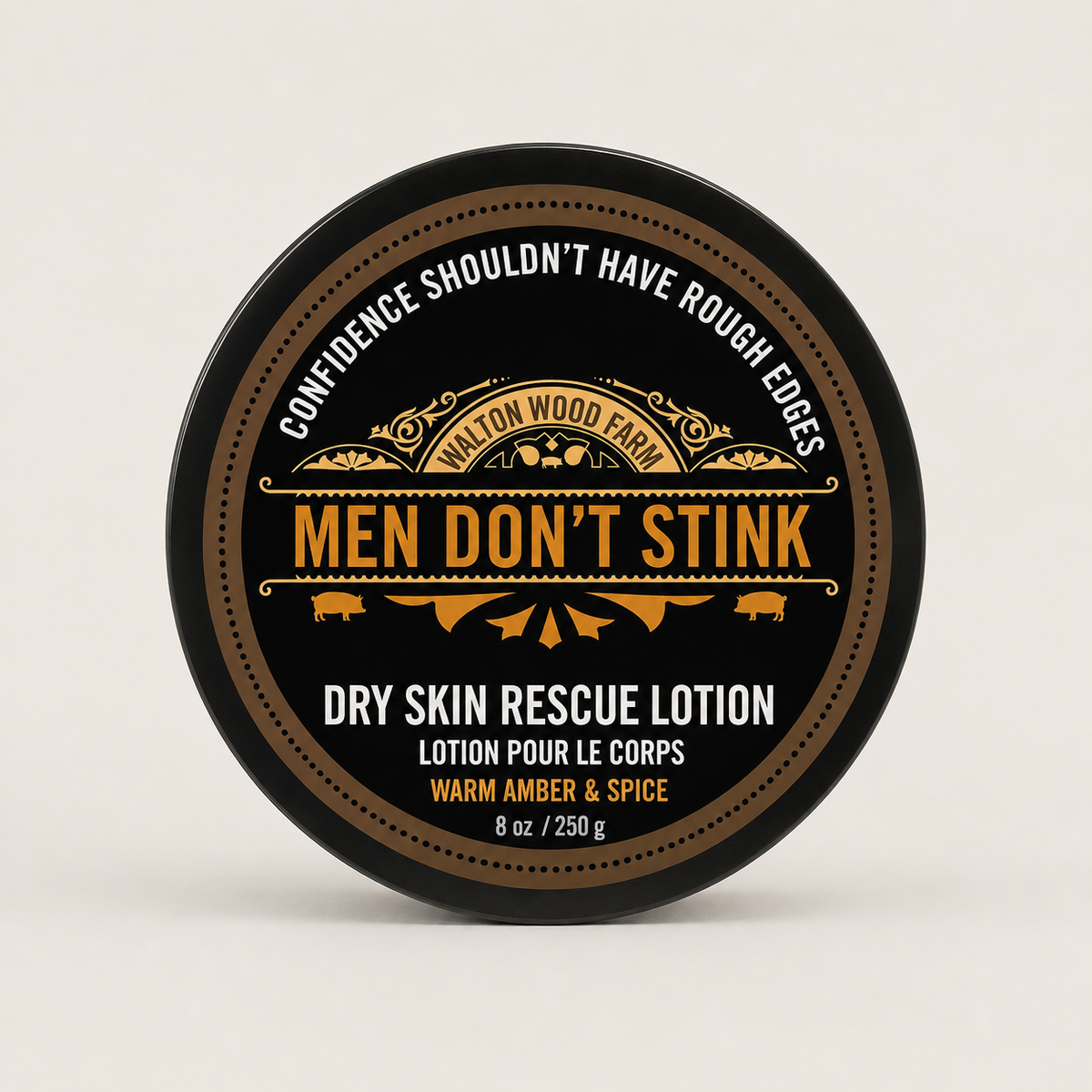 Men Don't Stink Dry Skin Rescue Lotion