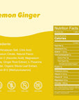 WaterBoy: Hydration + Weekend Recovery - Lemon Ginger