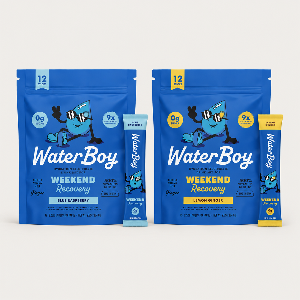 WaterBoy: The Hangover Recovery Drink Mix for Optimal Rehydration