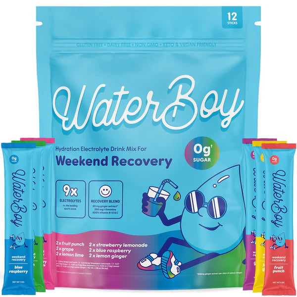 WaterBoy: Weekend Recovery - 12ct Variety