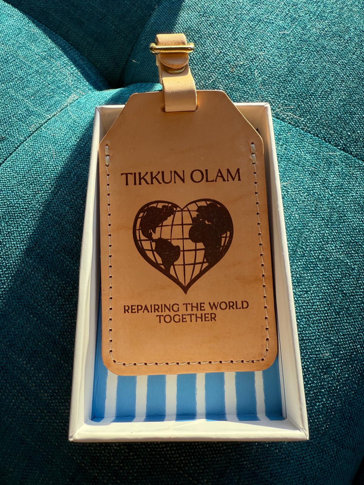 Source & Self Luggage Tag Tikkun Olam - Thumbnail 2