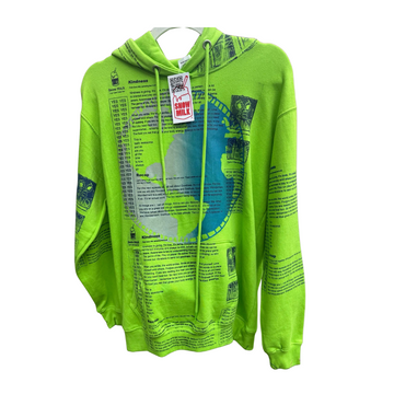 Snow Milk Hoodies: World Kindness (M)
