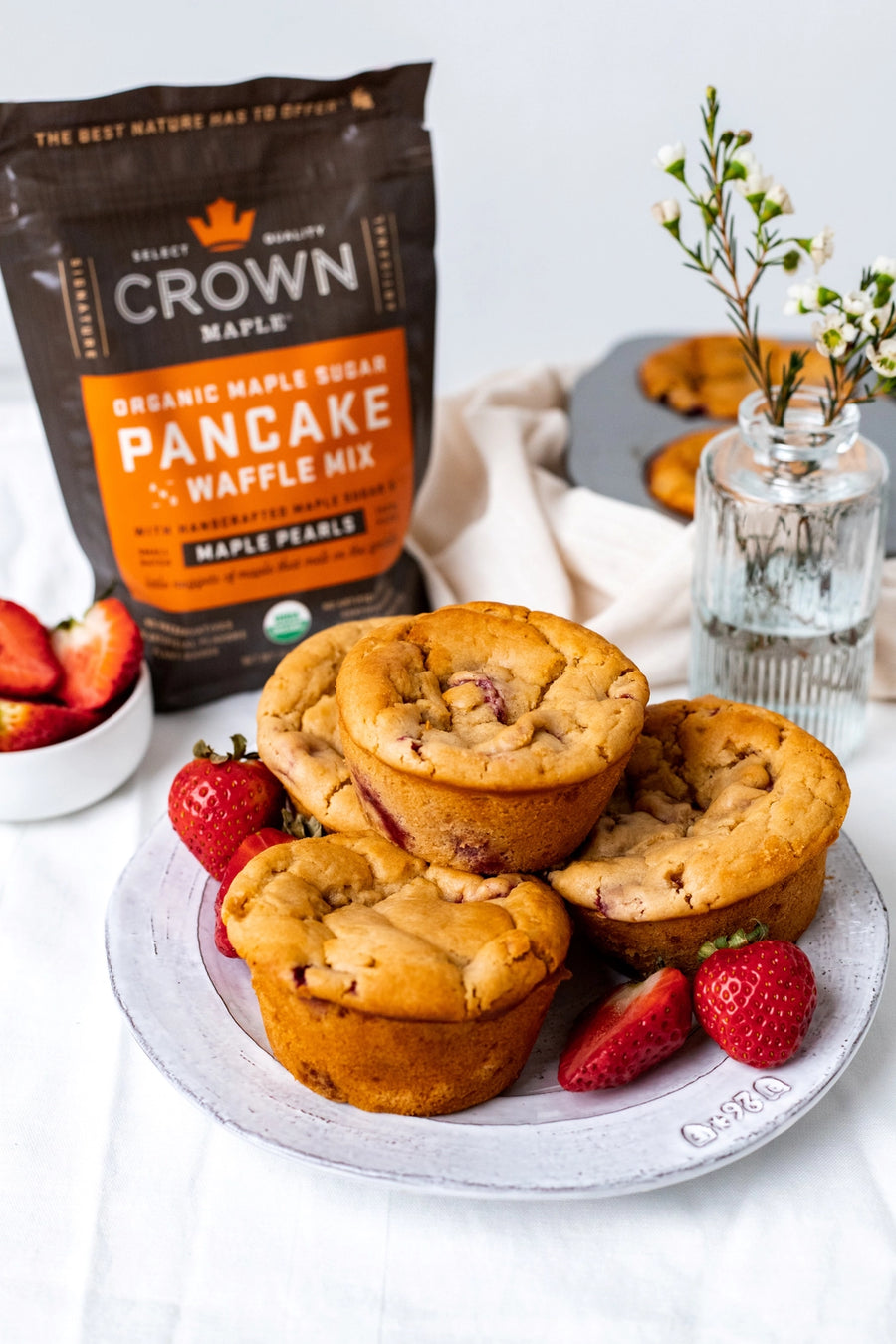 Crown Maple: Organic Maple Sugar Pancake & Waffle Mix