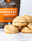 Crown Maple: Organic Maple Sugar Pancake & Waffle Mix