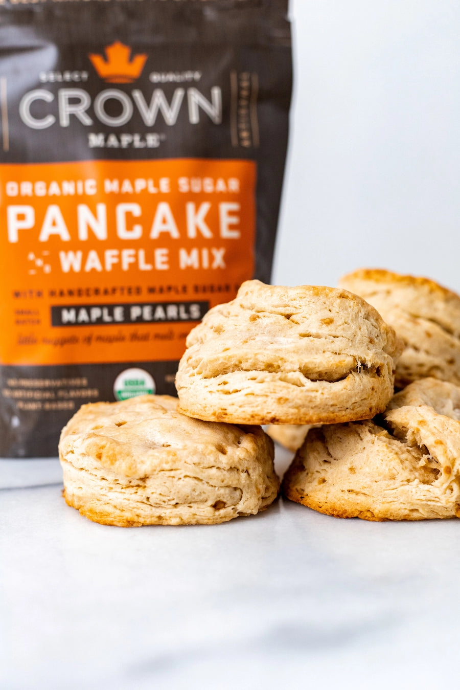 Crown Maple: Organic Maple Sugar Pancake & Waffle Mix