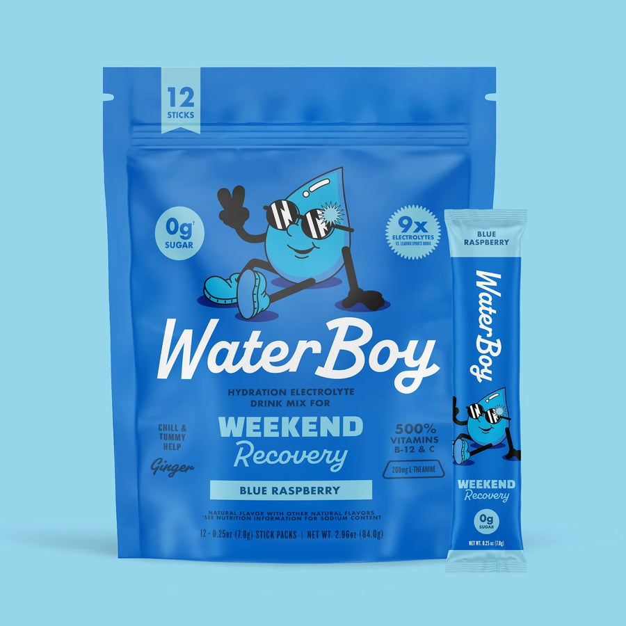 WaterBoy: Hydration + Weekend Recovery Drink