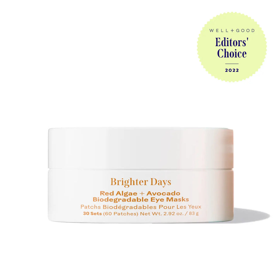 Three Ships: Brighter Days Algae/Avocado Biodegradable Eye Mask