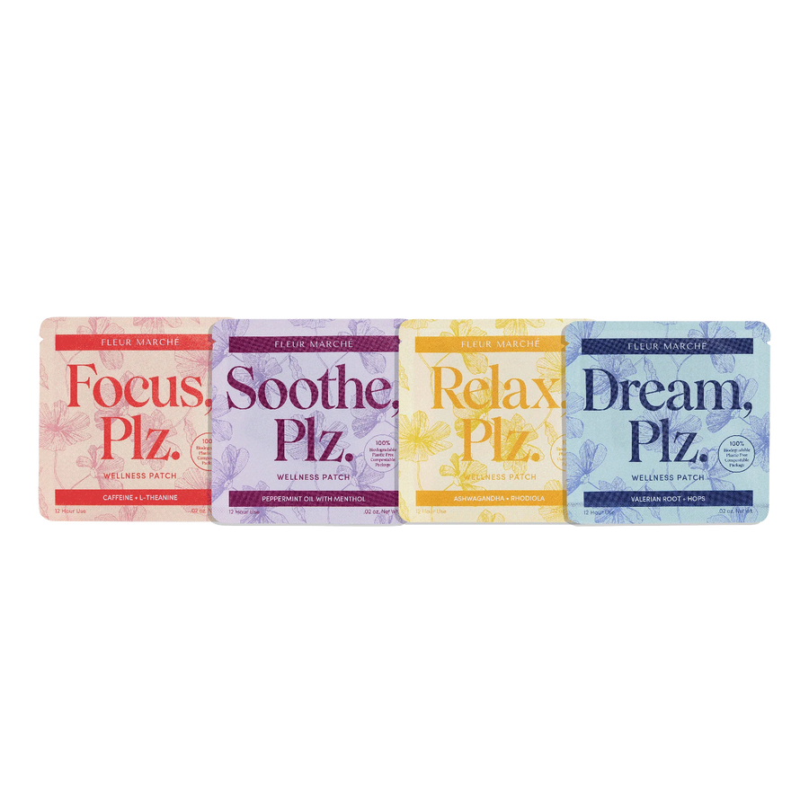 Fleur Marche - Relax, Focus, Soothe, Dream, Plz. Wellness Patch